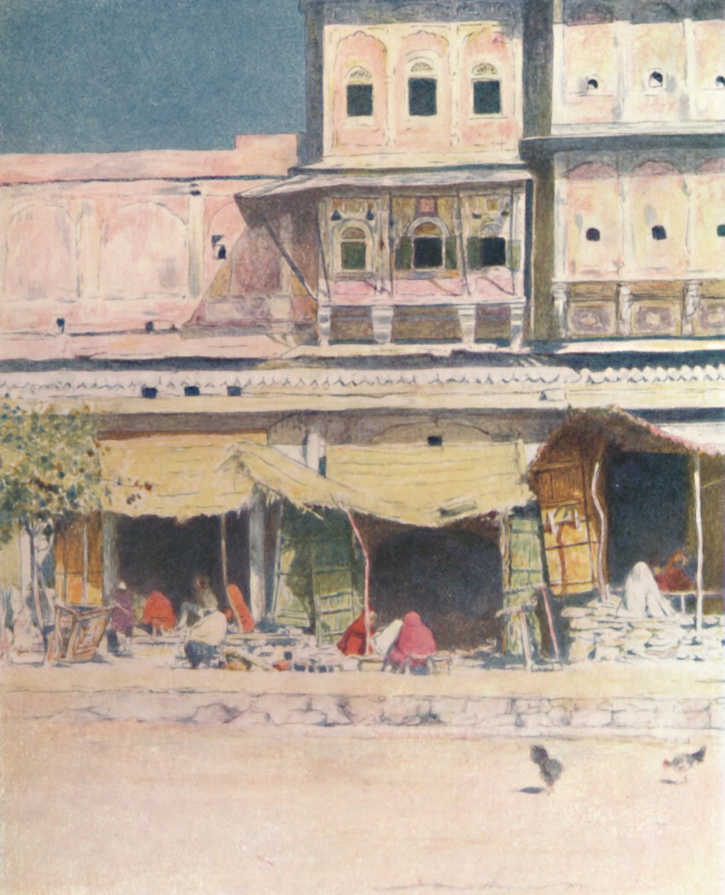 Odun kesiciler, Jeypore, 1905 by Mortimer Ludington Menpes