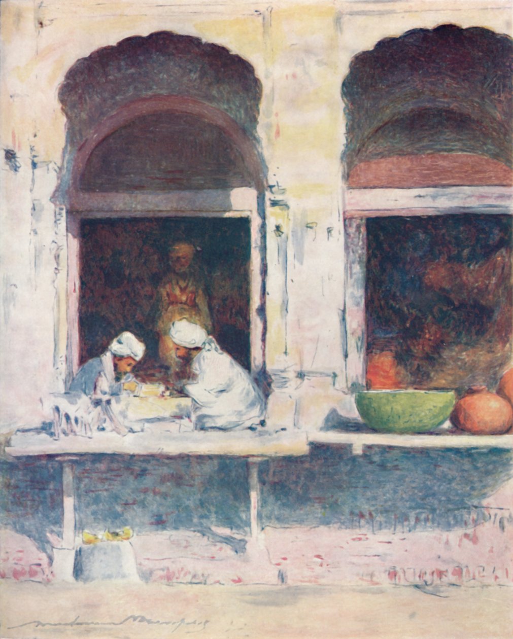 Gümüş ve Altın İşçiler, 1905 by Mortimer Ludington Menpes