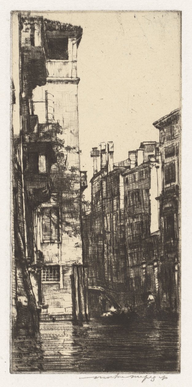Kanal by Mortimer Menpes
