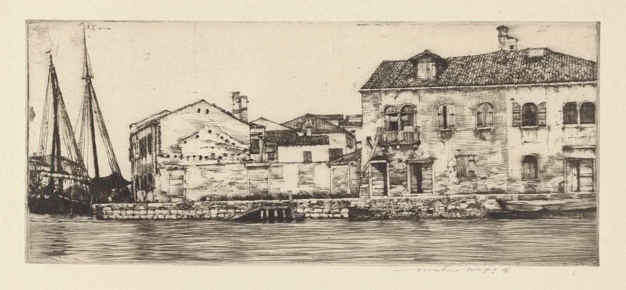 Giudecca by Mortimer Menpes
