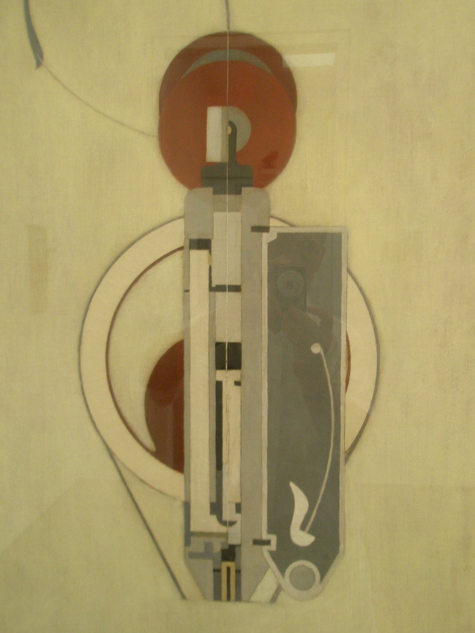 Resim VIII (Mekanik Soyutlama) by Morton Livingston Schamberg