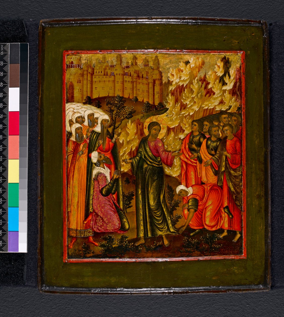 Simge. Tanımlanamayan İncil konusu, 1600-1699 by Moscow School