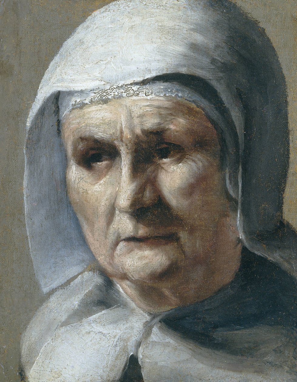 Yaşlı kadın by Moses Ter Borch