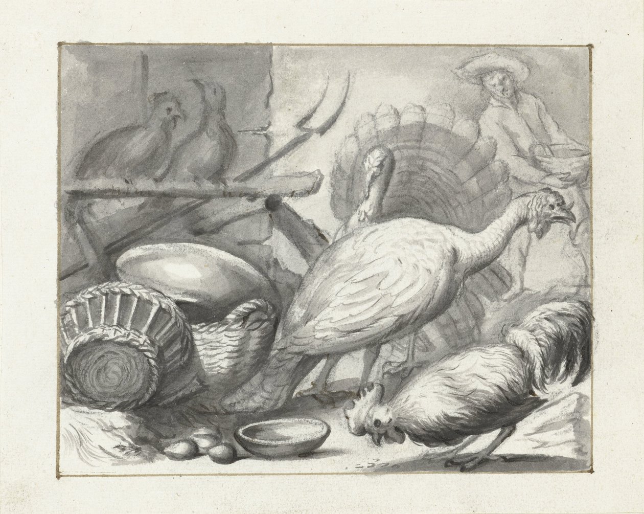Bir domuz çobanı olarak Müsrif Oğul by Moses Ter Borch