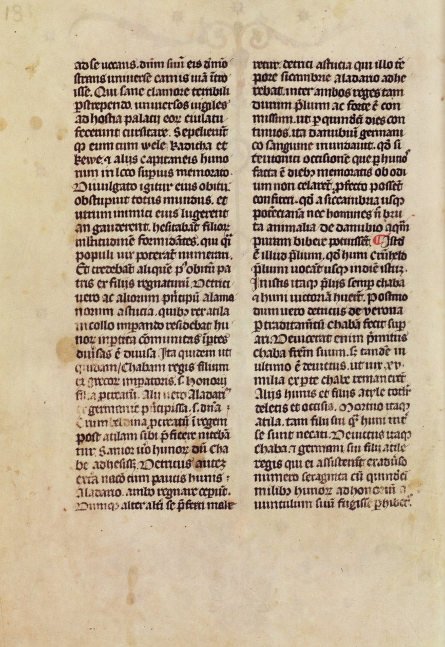 Işıklı Chronicle; Chronicon Pictum; Resim Chronicle 18 by Márk Kálti