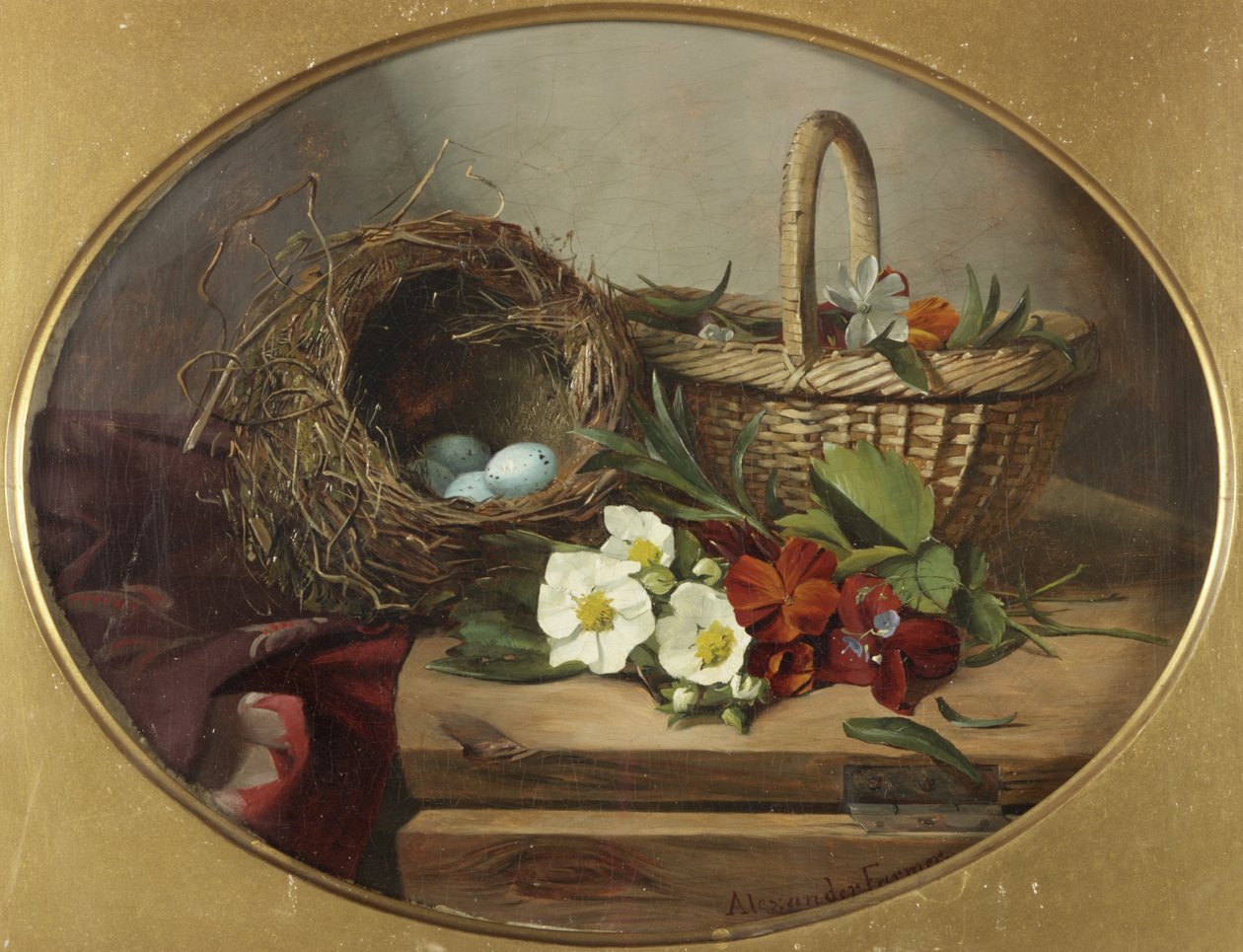 Natürmort by Mrs. Alexander Farmer