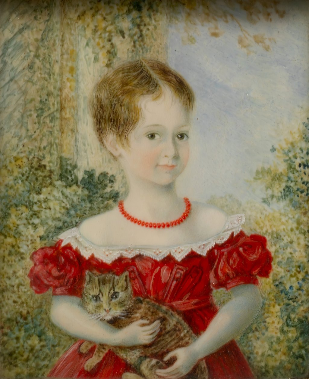 Bayan Edward Loyd C. Louisa Foster, yak. 1835. by Mrs Dove