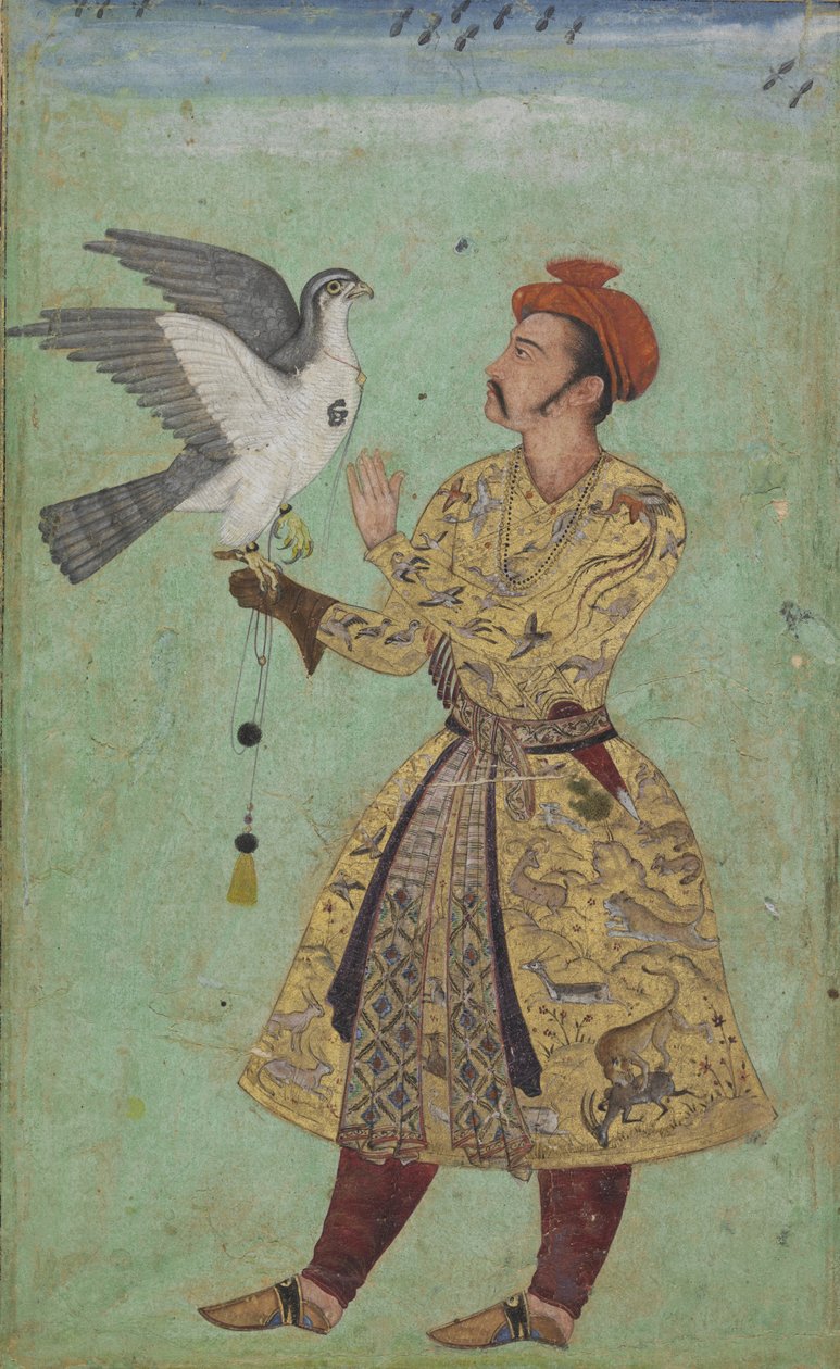 Şahinli Prens, c.1600-5 by Mughal School