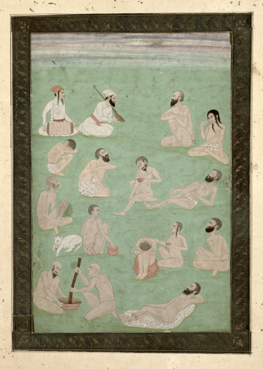 Büyük Clive Albümünden On Üç Derviş by Mughal School