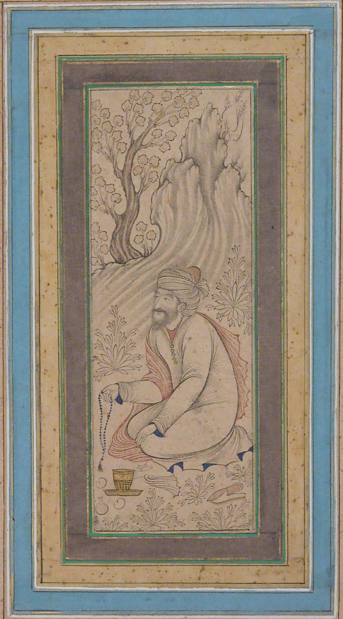 Boncuklu Adam, 17. yüzyılın ortalarında. by Muhammad Ali