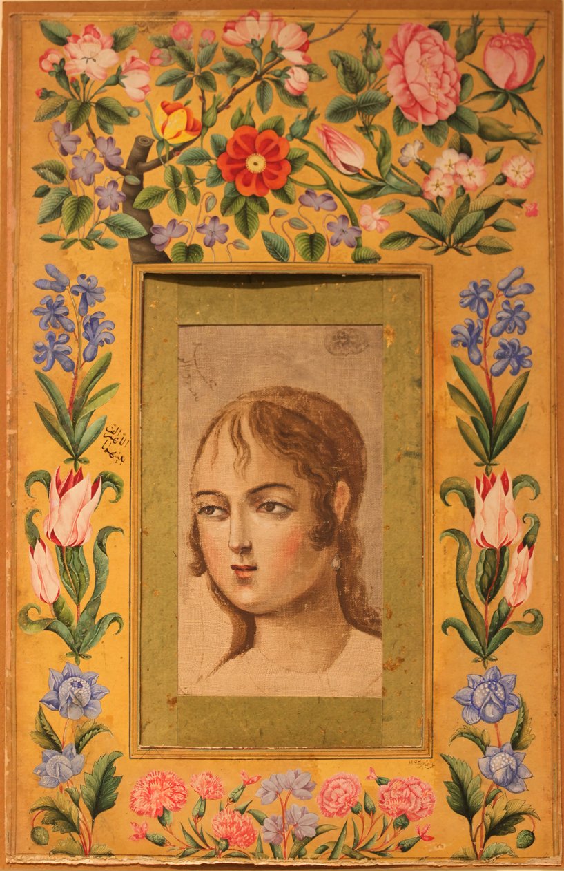 Genç Bir Güzelin Tablosu, İran, 1740