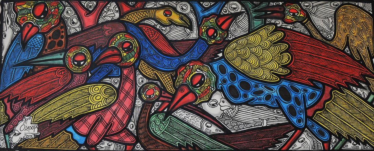 kuş konferansı by Muktair Oladoja