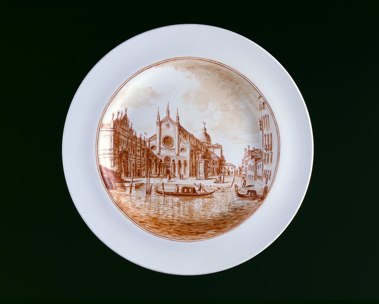 SS Giovanni e Paolo, Murano Miotti Glasswork, Venedik, c. 1741 (beyaz opak cam (lattimo)) by Murano Miotti Family