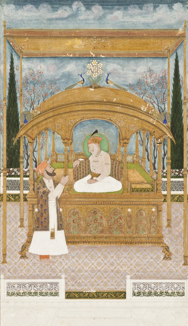 Tavus Kuşu Tahtında İmparator Shah Alam II, 1801 by Musawir Khairullah