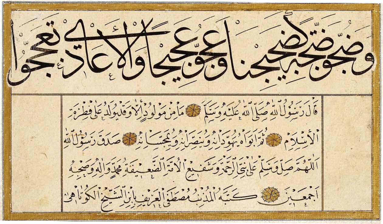 Murakka (kaligrafik albüm) by Mustafa Kütahis