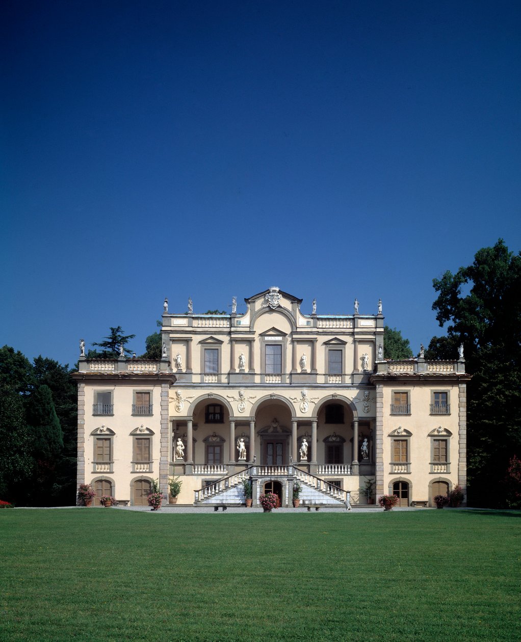 Villa Mansi Cephesi by Muzio (circle of) Oddi