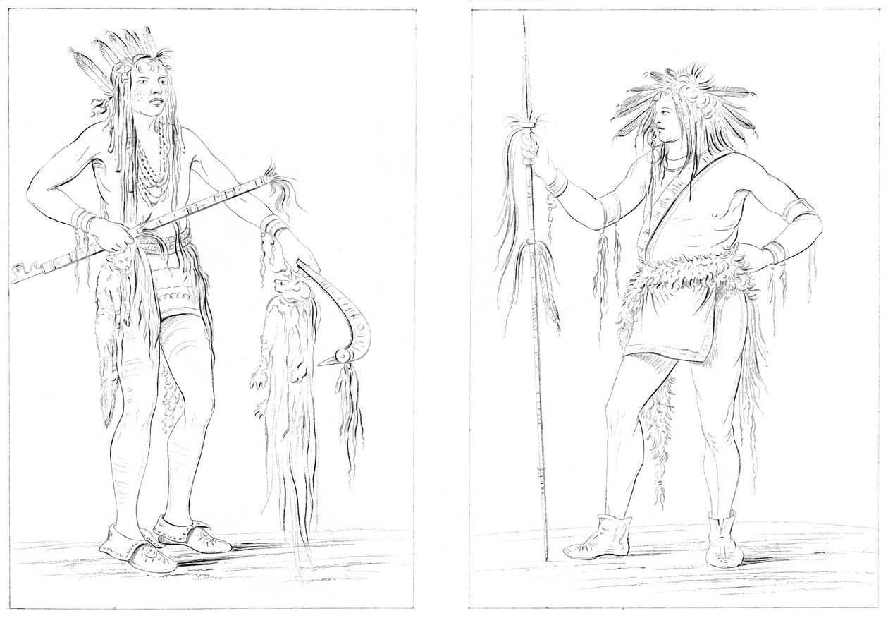 Chippewas, 1841. by Myers and Co