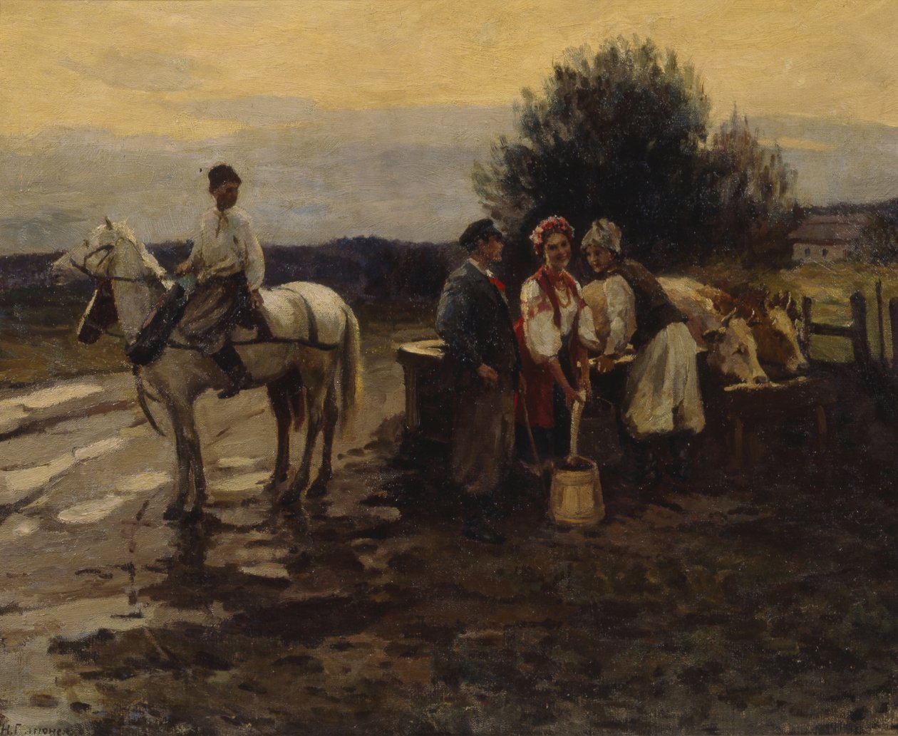 rakipler by Mykola Kornylijowytsch Pymonenko