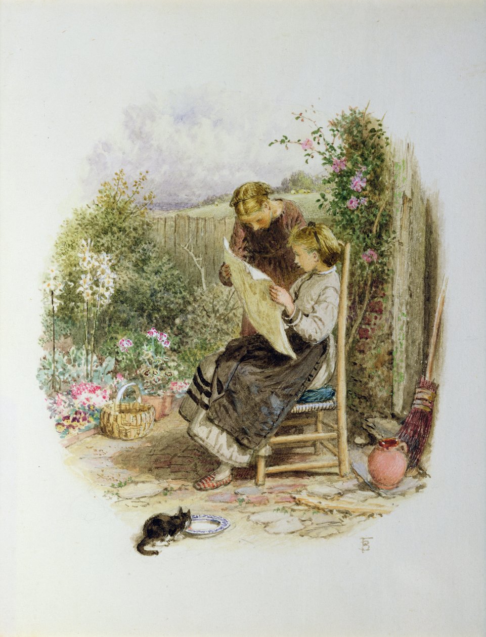 Sabah Haberleri by Myles Birket Foster
