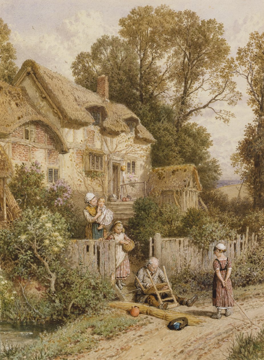 Sandalye Tamircisi by Myles Birket Foster