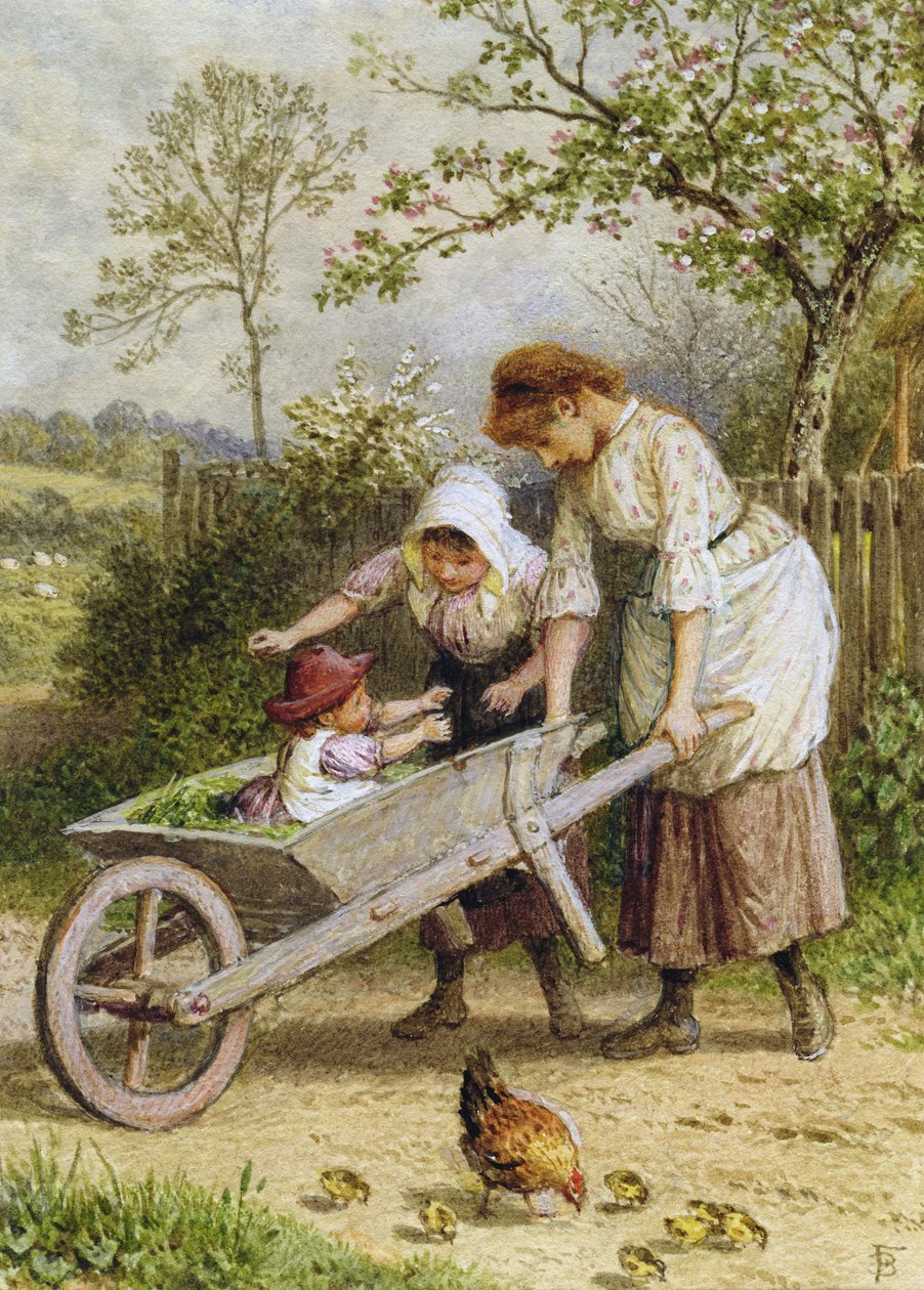 el arabası by Myles Birket Foster