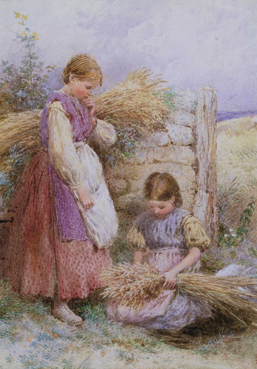 Genç Toplayıcılar by Myles Birket Foster