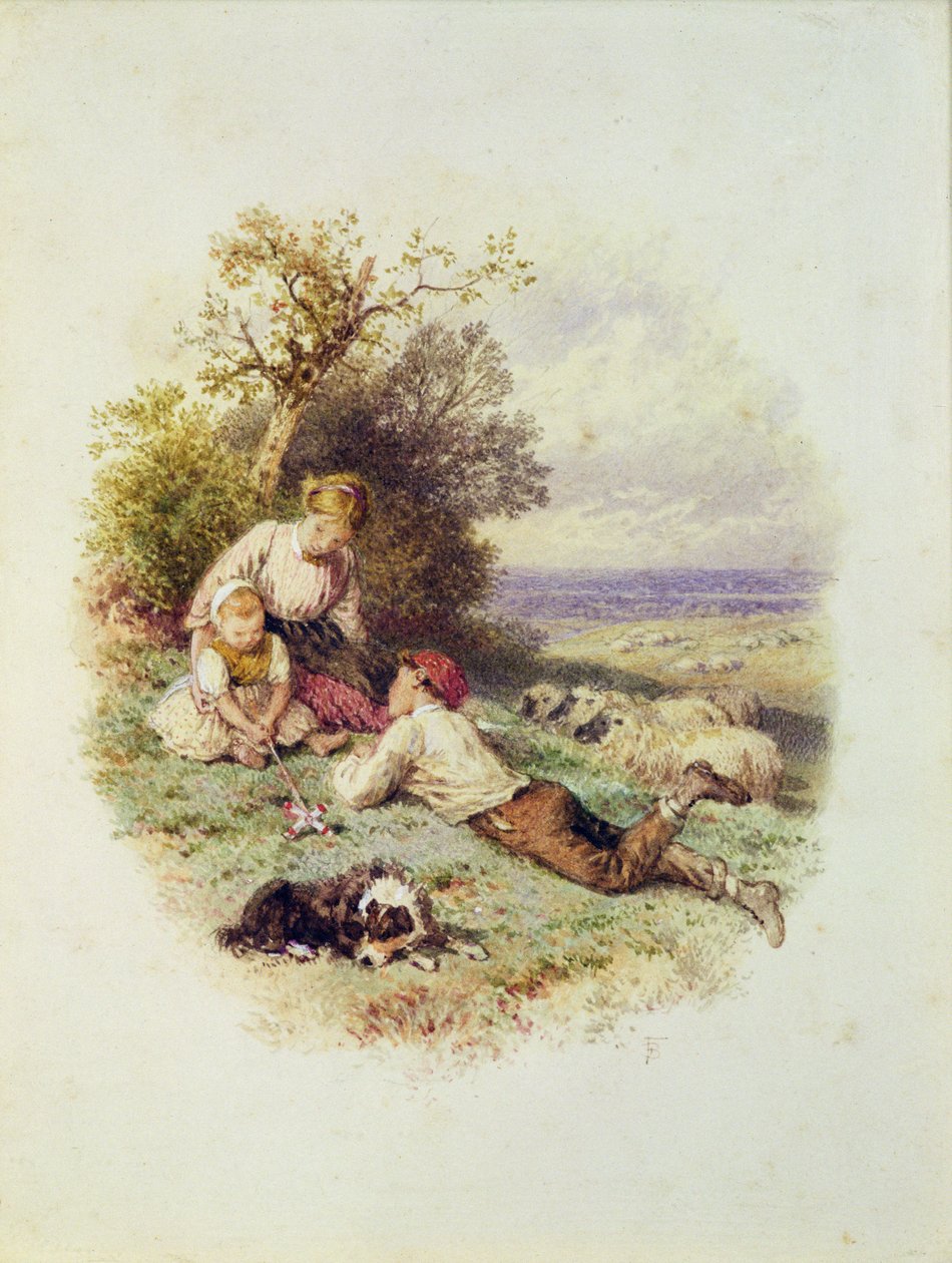 Genç Çoban by Myles Birket Foster