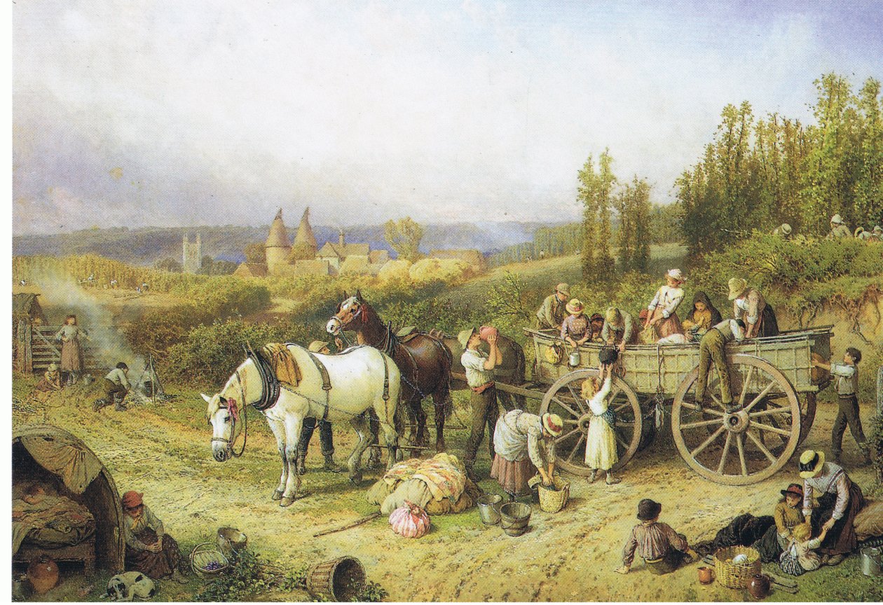 çiftlik arabası by Myles Birket Foster
