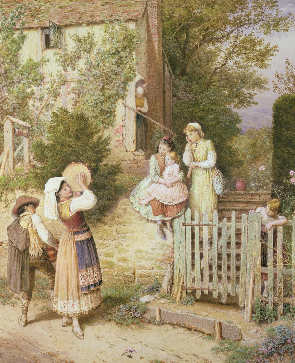 Gezici Âşıklar by Myles Birket Foster