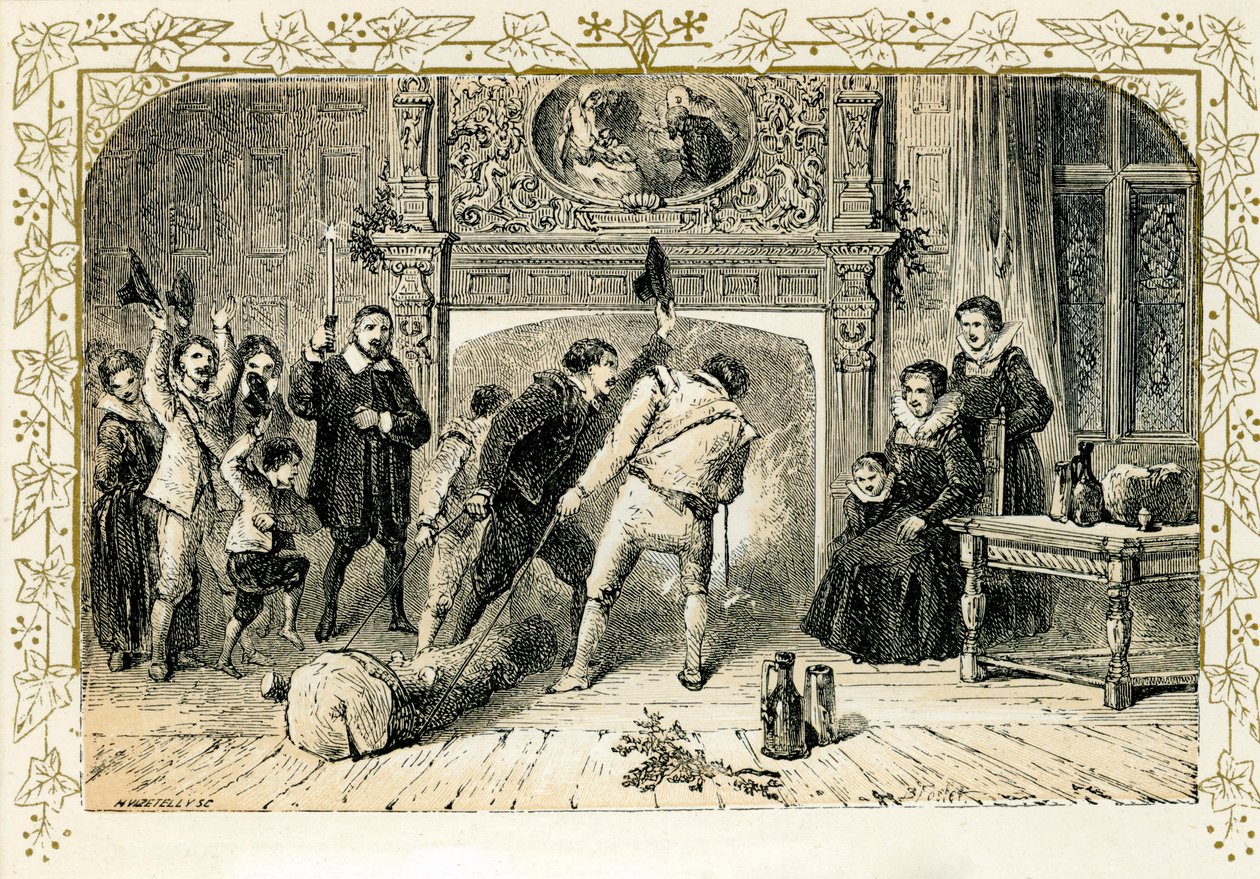 Noel Arifesi Töreni - by Myles Birket Foster