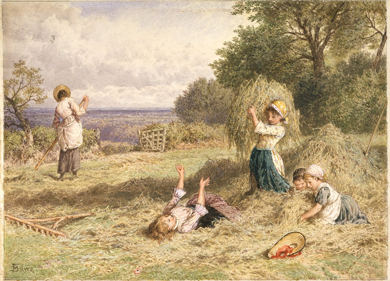Figürlü Manzara by Myles Birket Foster