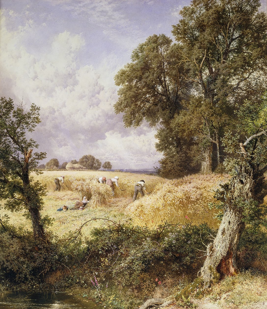 orakçılar, by Myles Birket Foster