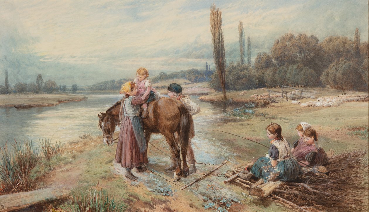 Bilinmeyen resim by Myles Birket Foster