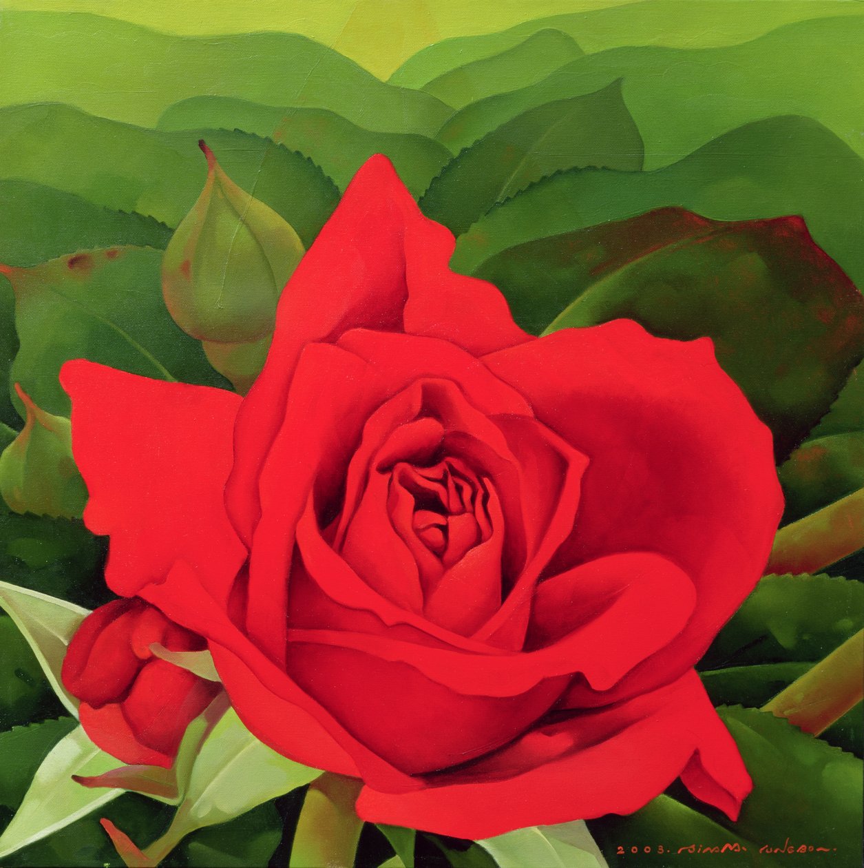 Gül, 2003 by Myung Bo Sim