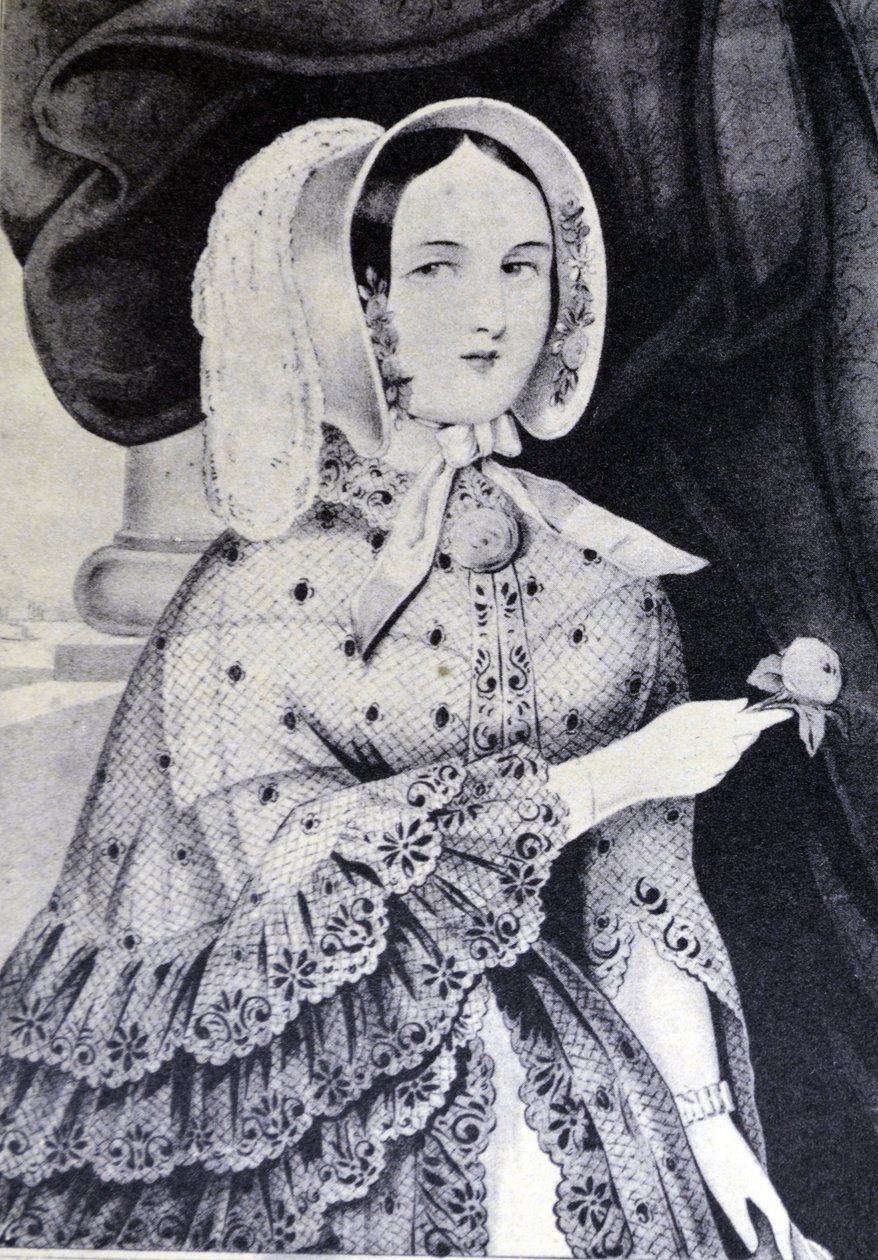 Currier & Ives İllüstrasyon 19. Yüzyıl. Isabella by N. and Ives, J.M. Currier