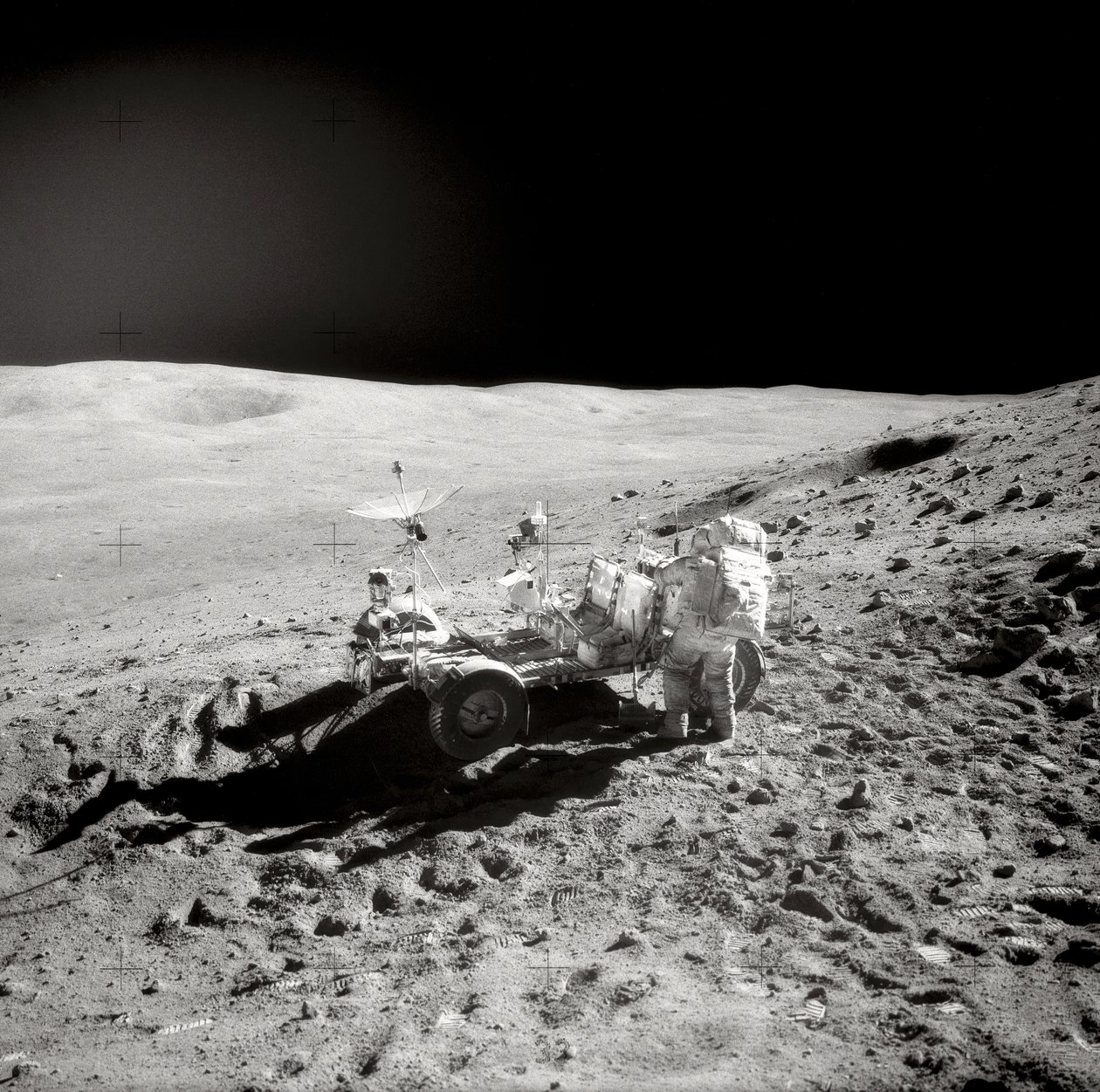 Apollo 16 - NASA, 1972. by NASA Images