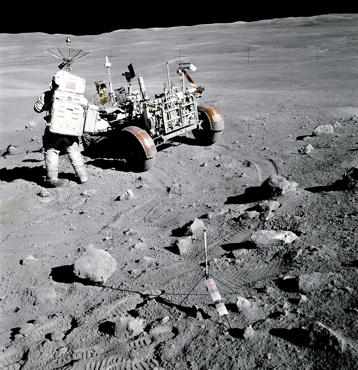 Apollo 16 - NASA, 1972. by NASA Images
