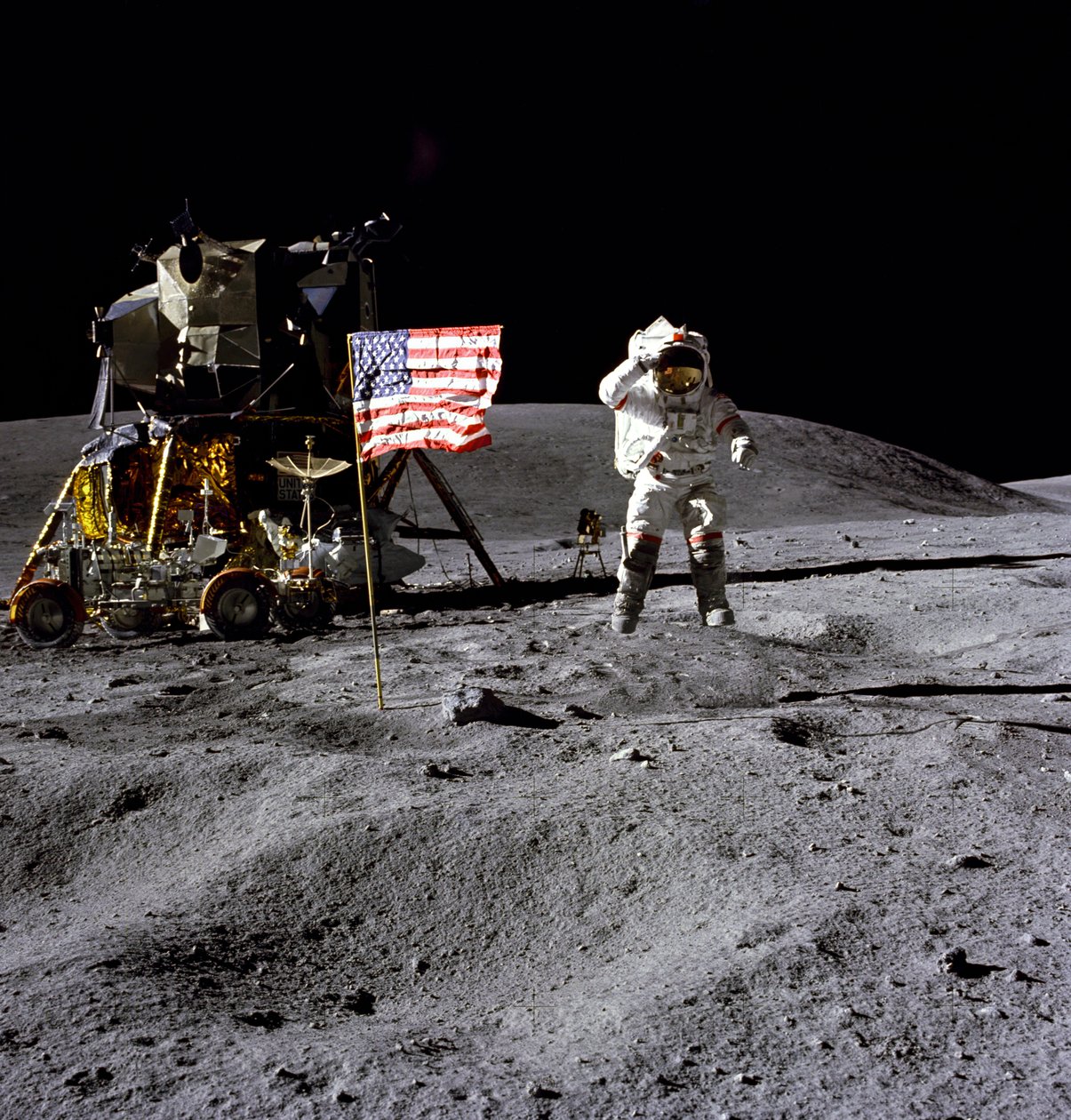 Apollo 16 - NASA, 1972. by NASA Images