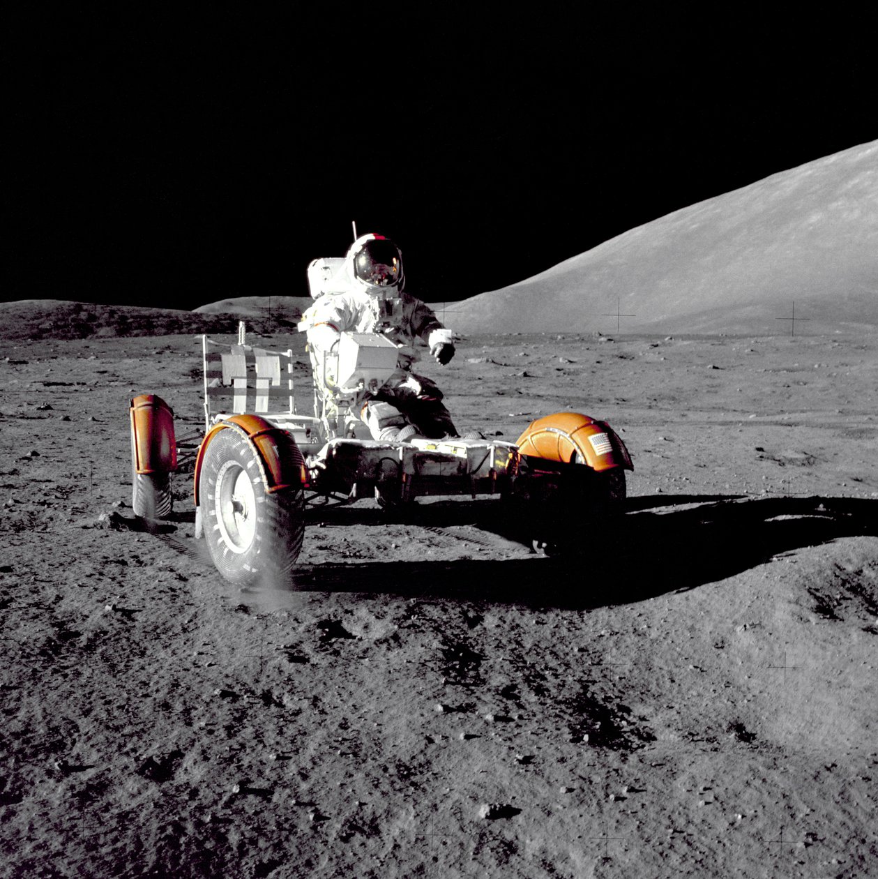 Apollo 17 - NASA, 1972. by NASA Images