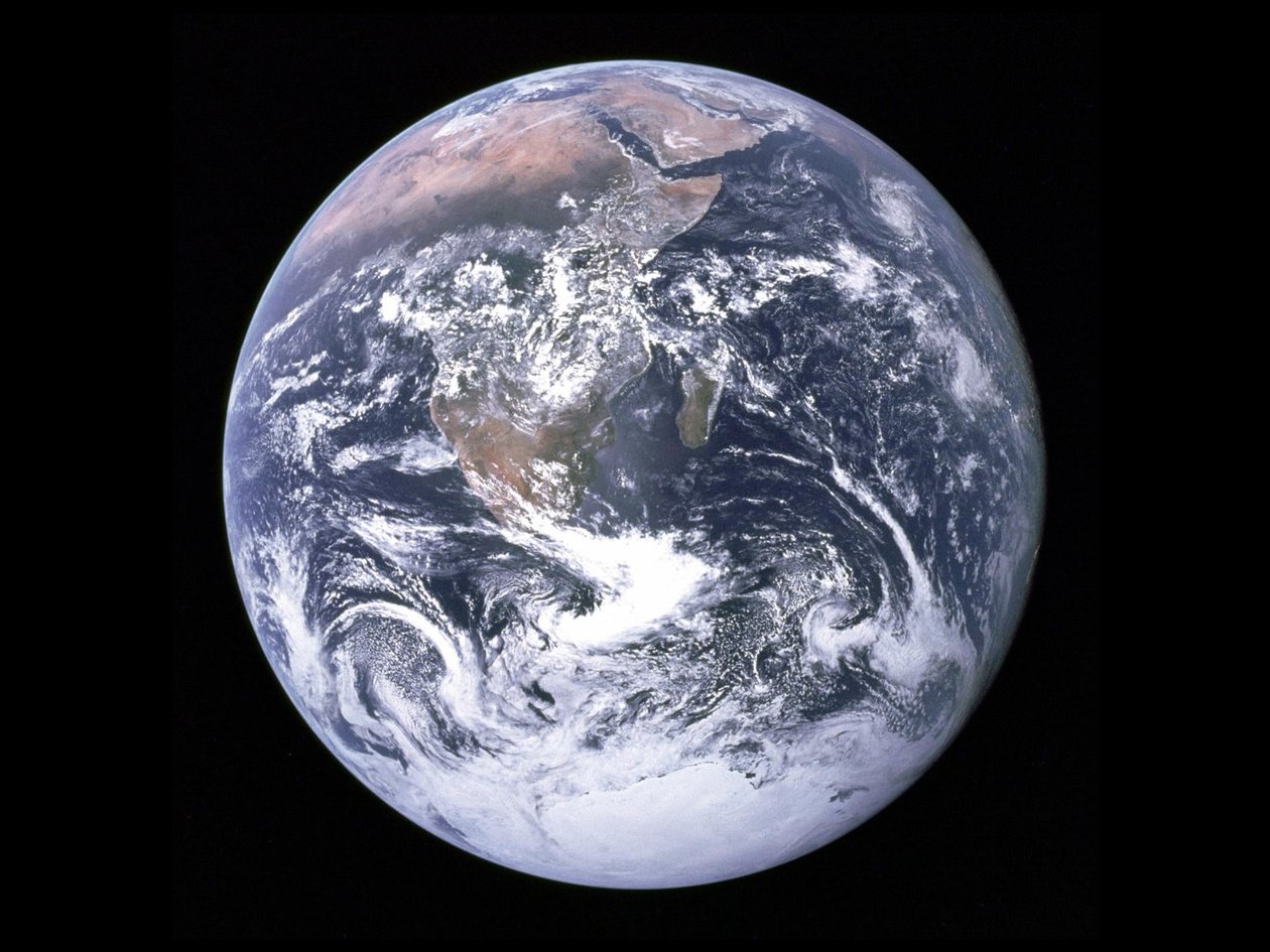 Mavi Mermer - Uzaydan Dünya, 7 Aralık 1972. by NASA Images