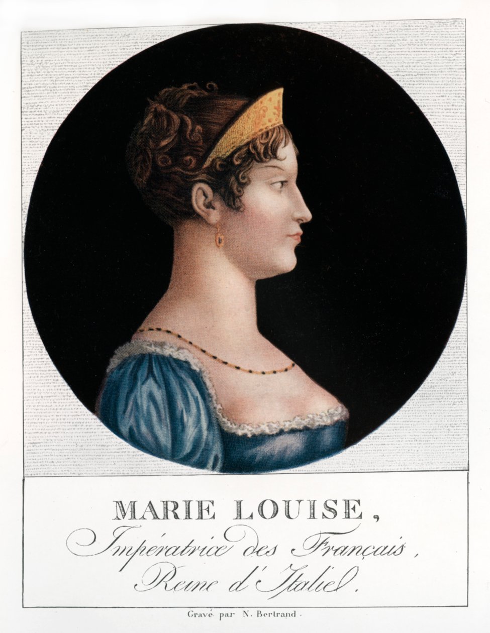 Marie Louise, Parma Düşesi, 19. yüzyılın başlarında, 1912. by N. Bertrand