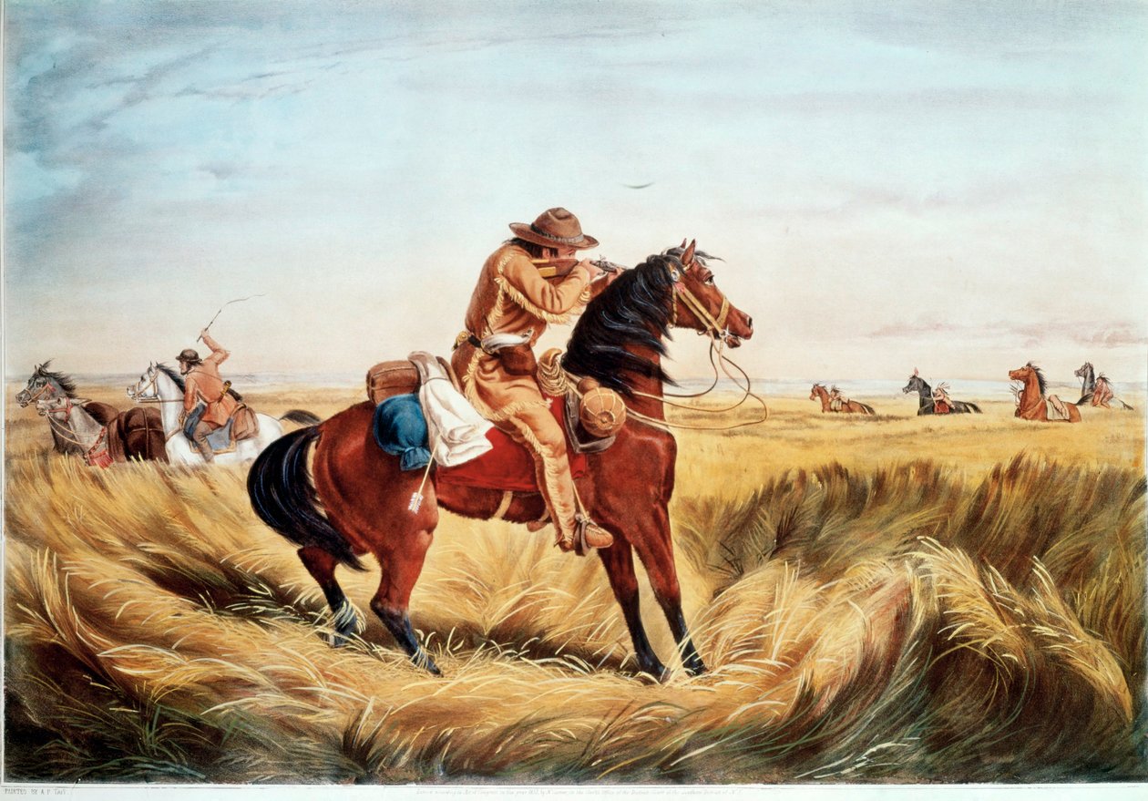  by N. and Ives J.M. (1824-95) Currier