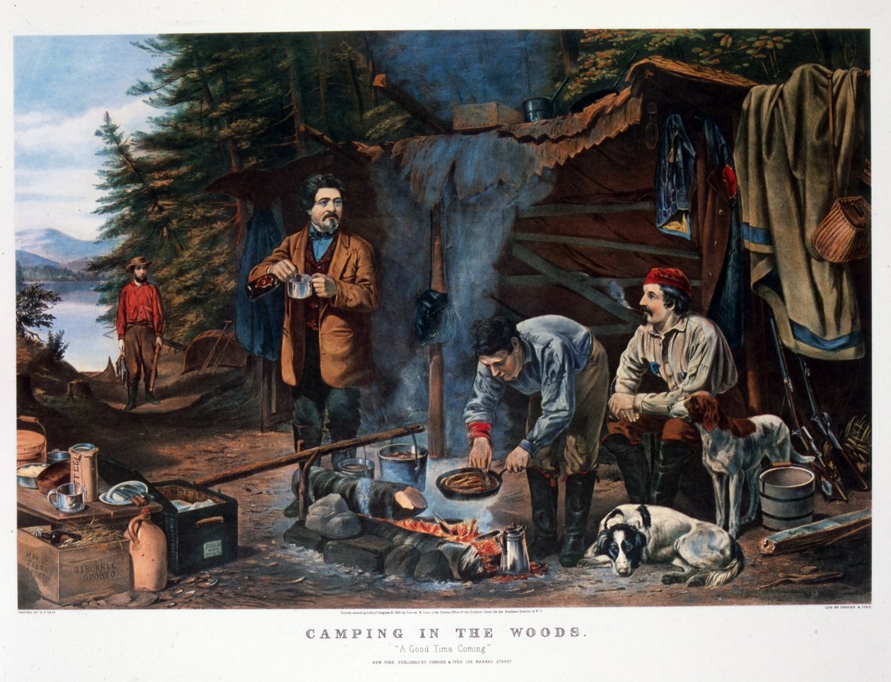  by N. and Ives J.M. (1824 95) Currier