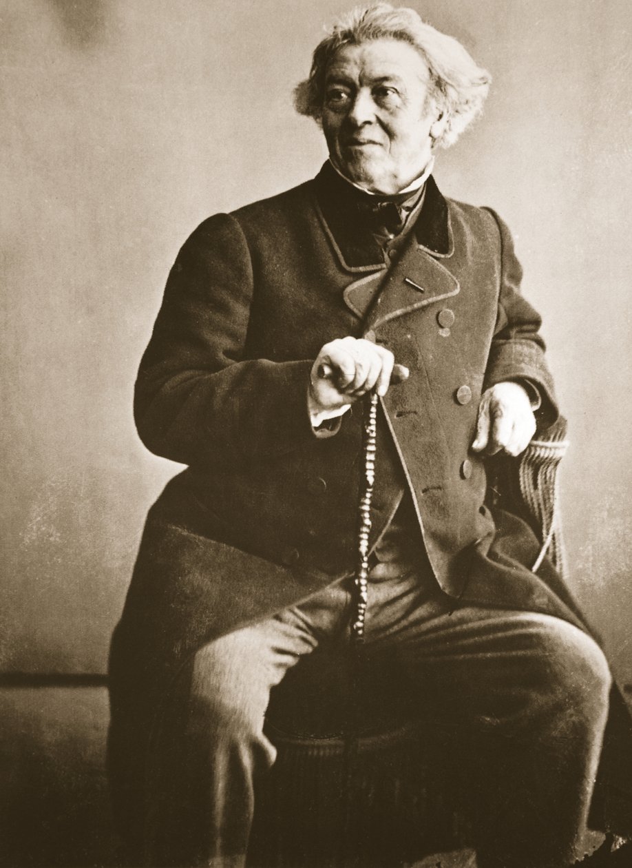 Camille Corot, c.1863 (fotogravür) by Nadar