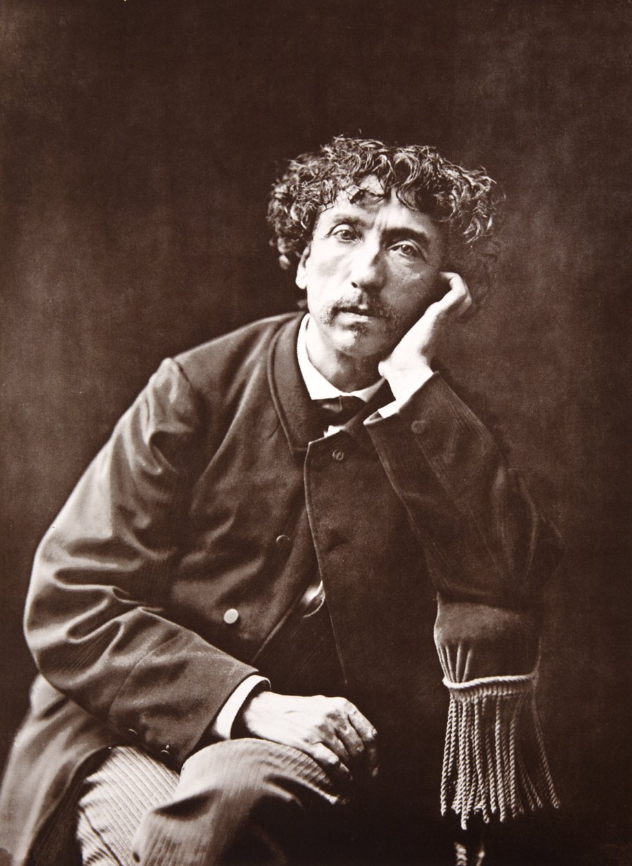 Charles Garnier, 1867 (fotogravür) by Nadar