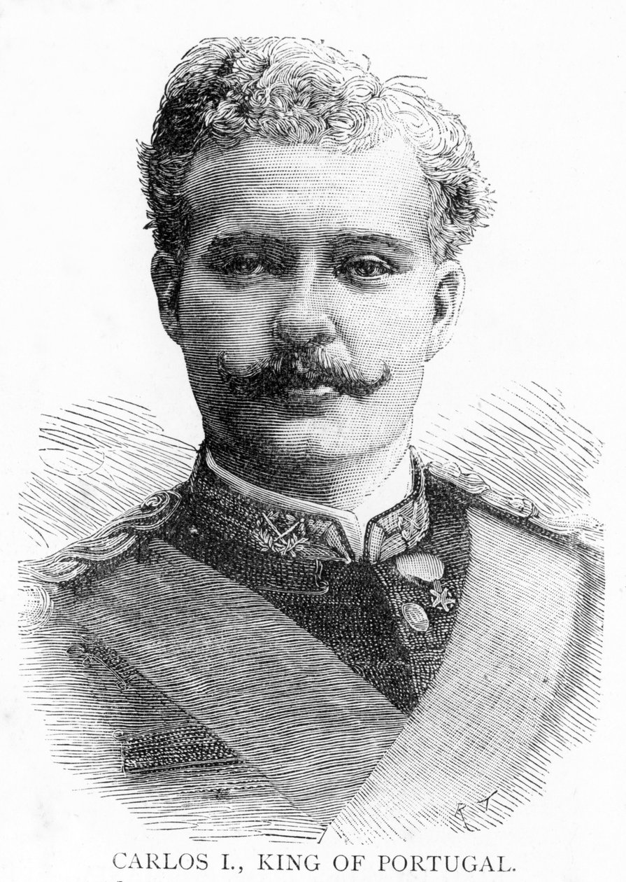 Portekiz Kralı I. Carlos, 1893 by Nadar