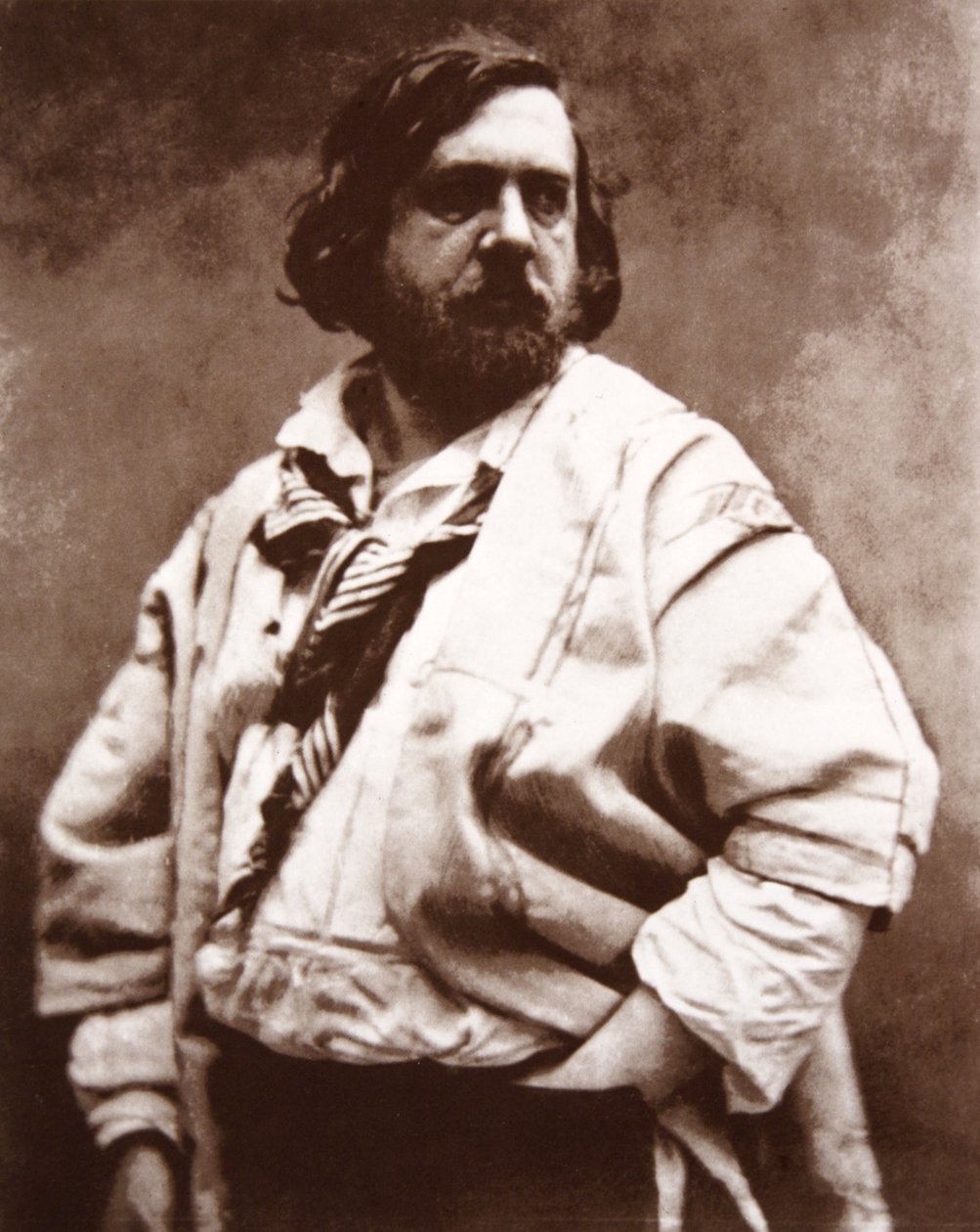 Theophile Gautier, 1855 (fotogravür) by Nadar