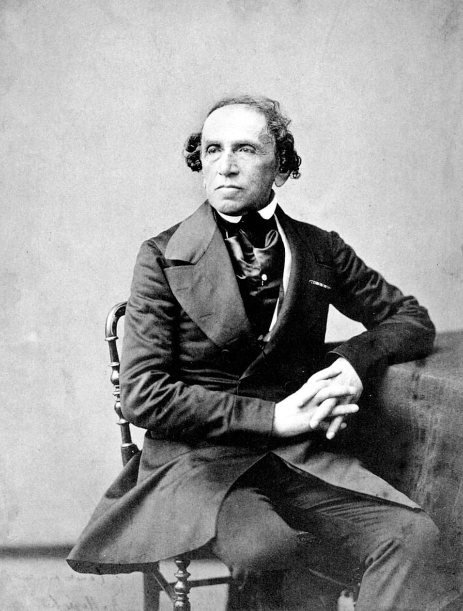Alman besteci Giacomo Meyerbeer, Nadar tarafından fotoğraflandı by Nadar
