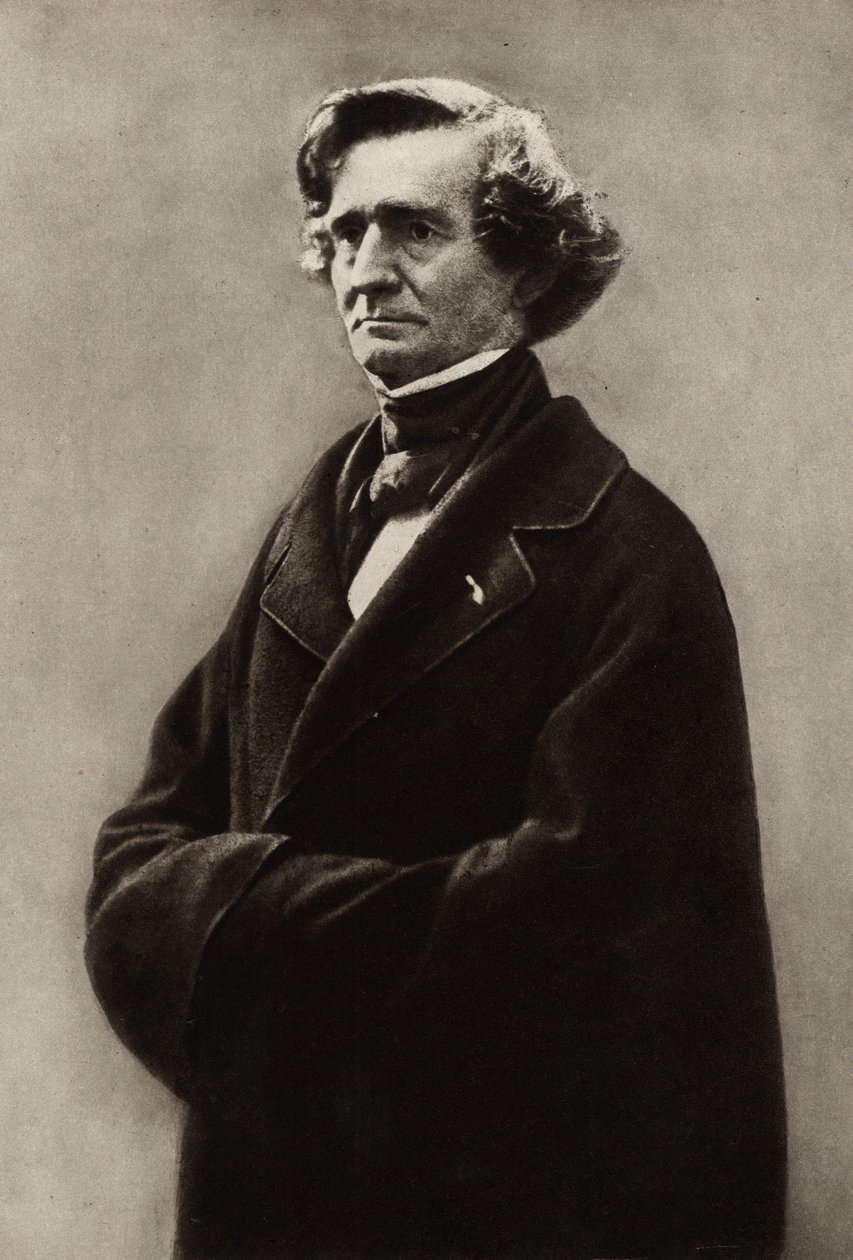 (Louis) Hector Berlioz (1803-1865) by Nadar