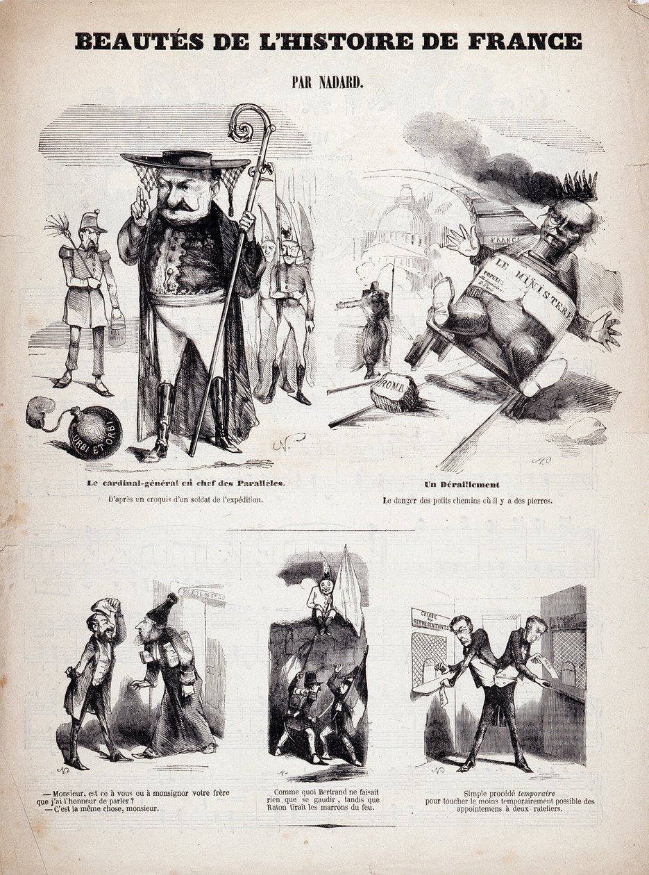 Fransa tarihinin güzellikleri by Nadar
